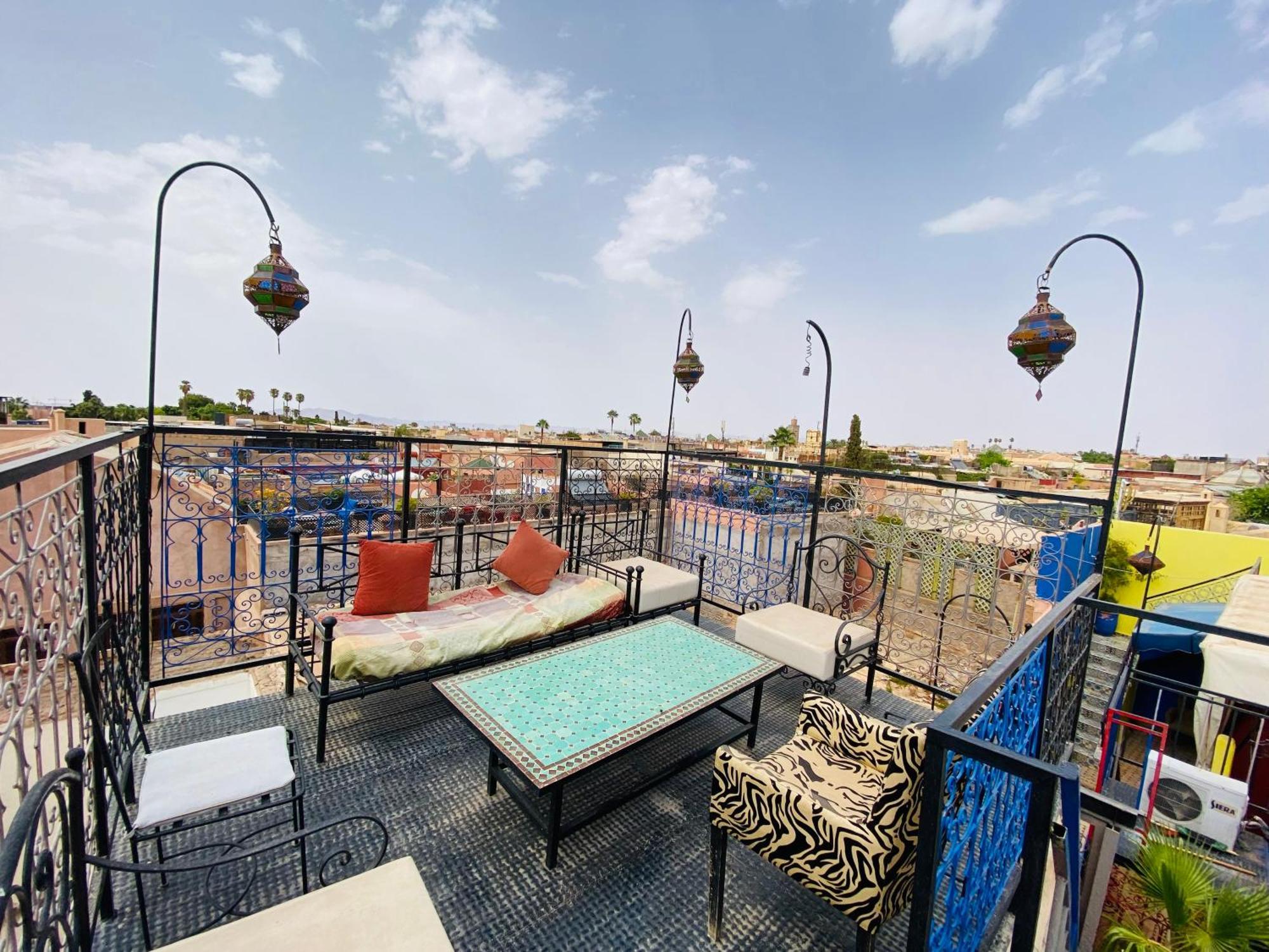 Riad Jennah Rouge Marrakesh Eksteriør billede